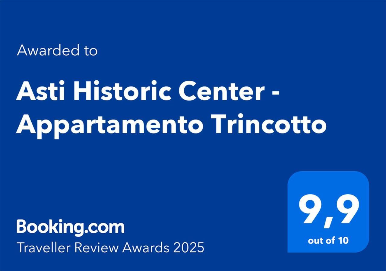 Asti Historic Center - Appartamento Trincotto Dış mekan fotoğraf